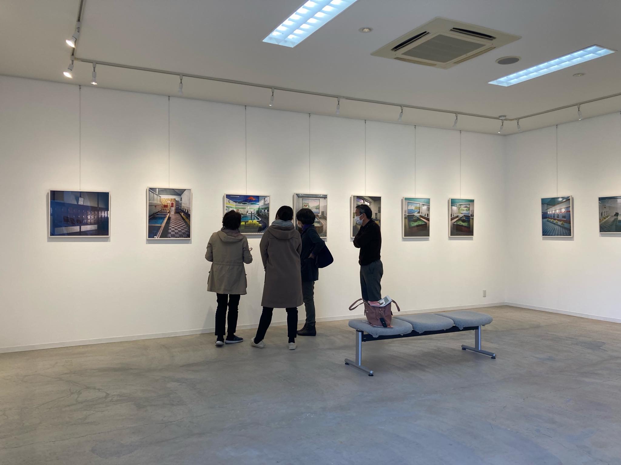 2022年Local public bath “Sento”伊勢現代美術館写真展会場